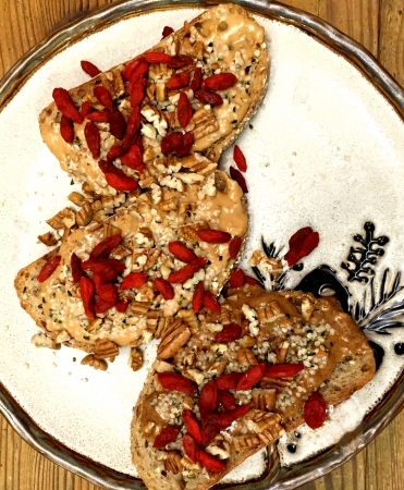 toast and nut butter