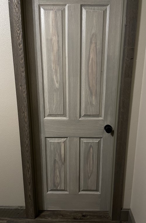 Renewed door