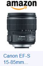 Canon 15-85 lens