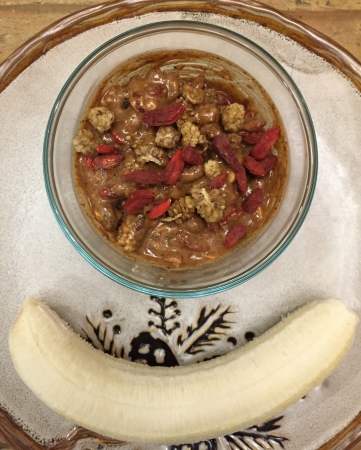 banana and nut butter