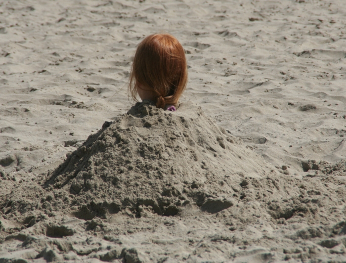 Head in sand
